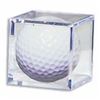 Image 1 : Golf Ball Acrylic Display Case Cube- Case Of 6