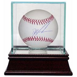 Doc Gooden Signed Official Major League Baseball W/ Glass Case (NY Yankees/Mets)