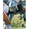 Image 1 : Howie Long Signed Oakland Raiders 8X10 Photo (3 Pt Stance)