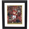 Image 1 : Derrick Johnson Signed Kansas City Chiefs 16X20 Photo Custom Framed- JSA Hologram