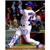 Image 1 : Miguel Montero Signed Chicago Cubs Batting Action 8X10 Photo