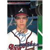 Image 1 : Chipper Jones Signed Atlanta Braves 1993 Topps Stadium Club Trading Card