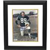 Image 1 : Gino Marchetti Signed Baltimore Colts 8X10 Photo HOF 72 Custom Framed