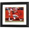 Image 1 : Derrick Johnson Signed Kansas City Chiefs 8X10 Photo Custom Framed #56 (TD Celebration)