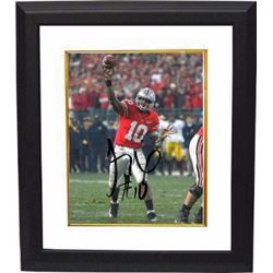 Troy Smith Signed Ohio State Buckeyes 16X20 Photo Custom Framed