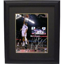 Jahlil Okafor Signed Duke Blue Devils 16X20 Photo #15 Custom Framed (Final Four Vs Michigan State)