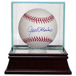 Jack Morris Signed Rawlings Official Major League Baseball W/ Glass Case (Detroit Tigers)