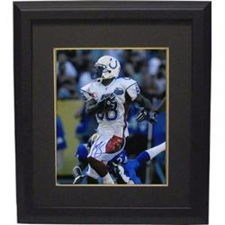 Marvin Harrison Signed Indianapolis Colts 2004 Pro Bowl 8X10 Photo Custom Framed