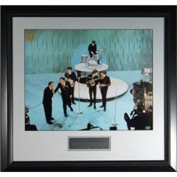 Paul Mccartney Unsigned The Beatles 16X20 Photo Custom Framed Ed Sullivan Show (Entertainment)
