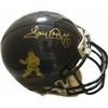 Image 1 : Tony Dorsett Signed Heisman Black Authentic Mini Helmet