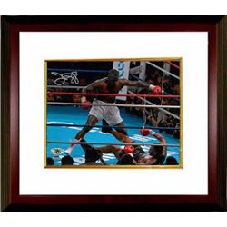 James "Buster" Douglas Signed 8X10 Photo Custom Framed (Knockout Vs Mike Tyson)