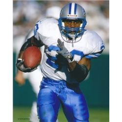 Barry Sanders Unsigned Detroit Lions 8X10 Photos- 2 Photo Set