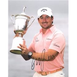 Graeme Mcdowell Signed 11X14 Photo 2010 US Open At Pebble Beach W/ Trophy- JSA Hologram