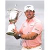 Image 1 : Graeme Mcdowell Signed 11X14 Photo 2010 US Open At Pebble Beach W/ Trophy- JSA Hologram