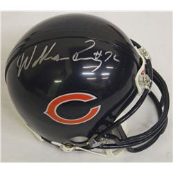 William Perry Signed Bears Riddell Replica Mini Helmet