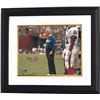 Image 1 : Marv Levy Signed Buffalo Bills 16X20 Photo Custom Framed HOF 01 (Horizontal Blue Sweater Coaching)