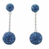 Image 1 : 8M & 12M Crystal Ball Earrings