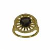 Image 1 : Sterling Silver-GD-Smoke Cz  Ring