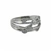 Image 1 : Sterling Silver Circles Ring