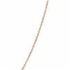 Image 2 : Rose Plated Sterling Silver Link Chain 16
