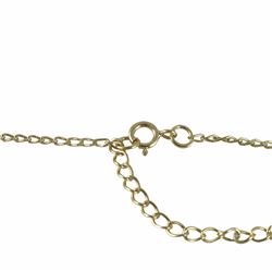 Gold Plated Sterling Silver Link Chain 18