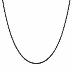 Black Thick Brass Chain -18