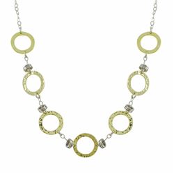 GD Rings-Two Tone Necklace