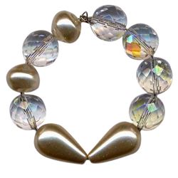 Pearl & Crystal Napkin Holder Rings