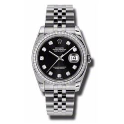 Rolex Datejust 36 White Gold &Amp; Diamonds  Women Watch