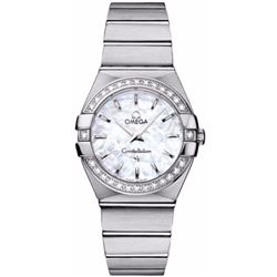 Omega Constellation Brushed Quartz 27Mm  Women Watch