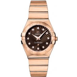 Omega Constellation Brushed Quartz 27Mm  Women Watch