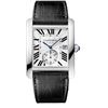 Image 1 : Cartier Tank MC Leather Strap  Men Watch