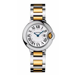 Cartier Ballon Bleu  Steel &Amp; Yellow Gold  Women Watch