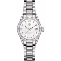 Tag Heuer Carrera Automatic Diamond Dial &Amp; Bezel  Women Watch