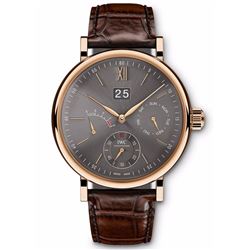 IWC Portofino Hand Wound Big Date  Men Watch