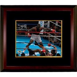 James  Buster  Douglas Signed 8X10 Photo Custom Framed (Knockout Vs Mike Tyson)