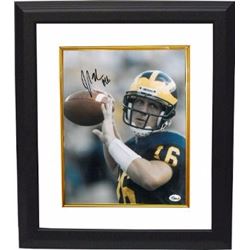 John Navarre Signed Michigan Wolverines 8X10 Photo Custom Framed