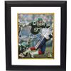 Image 1 : Marty Lyons Signed New York Jets 8X10 Photo Custom Framed (New York Sack Exchange)