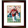 Image 1 : Andre Tippett Unsigned New England Patriots 8X10 Photo Custom Framed