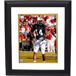 Carlos Rogers Signed Auburn Tigers 8X10 Photo Custom Framed