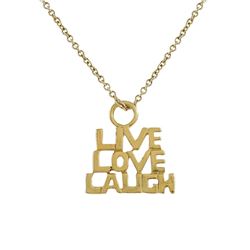 GOLD LIVE LOVE LAUGH