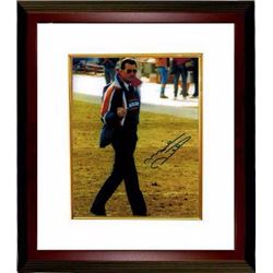Mike Ditka Signed Chicago Bears Coaching 8X10 Photo Custom Framed Bird Flip