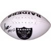 Image 1 : Marcus Allen Signed Oakland Raiders White Logo Football HOF 03- Allen Hologram
