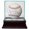 Image 1 : Dave Cone Signed Official Major League Baseball PG 7-18-99 (Perfect Game) W/Glass Case (New York Yan