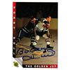 Image 1 : Bobby Hull Signed Chicago Blackhawks 1992 Ultimate Trading Card #89
