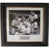 Image 1 : Mickey Mantle Unsigned 11X14 Photo Leather Framed