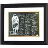 Image 1 : Otis Nixon Signed New York Yankees 16X20 Photo  Custom Framed Babe Ruth With 48 Signatures