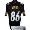 Image 1 : Hines Ward Signed Pittsburgh Steelers Black Prostyle Jersey (Bottom Of #6)- JSA Hologram