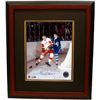 Image 1 : Gordie Howe Signed Detroit Redwings 16X20 Photo Vs Toronto Custom Framed