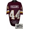 Image 1 : John Riggins Signed Washington Redskins Maroon Throwback Prostyle Jersey W/ Embroidered Stats- JSA H